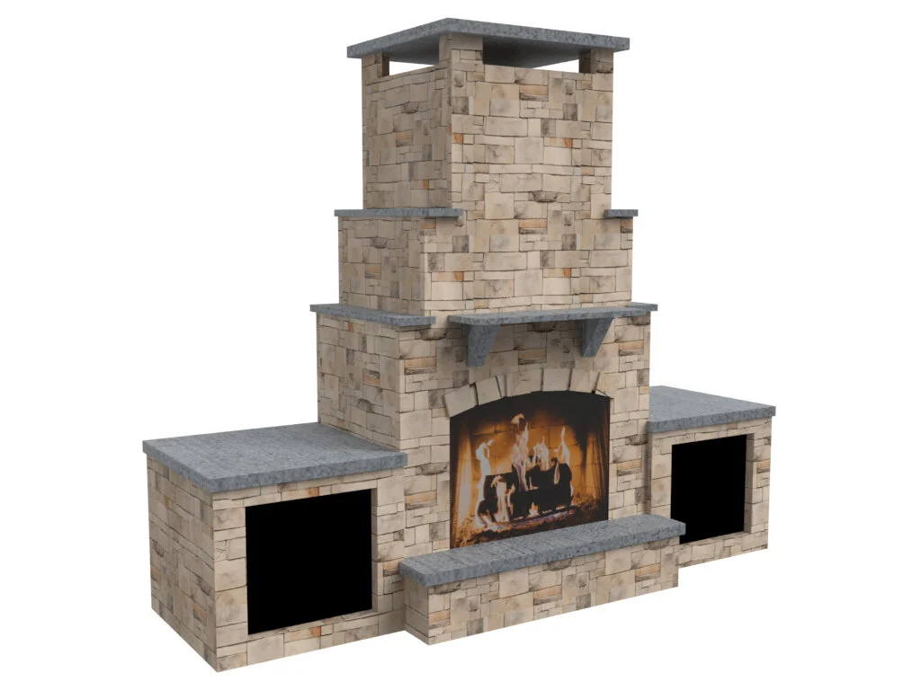 Sentinel Fireplace — Housewarmings Outdoor